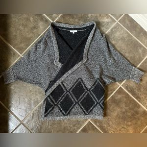 Madewell Geometric Sweater Wrap